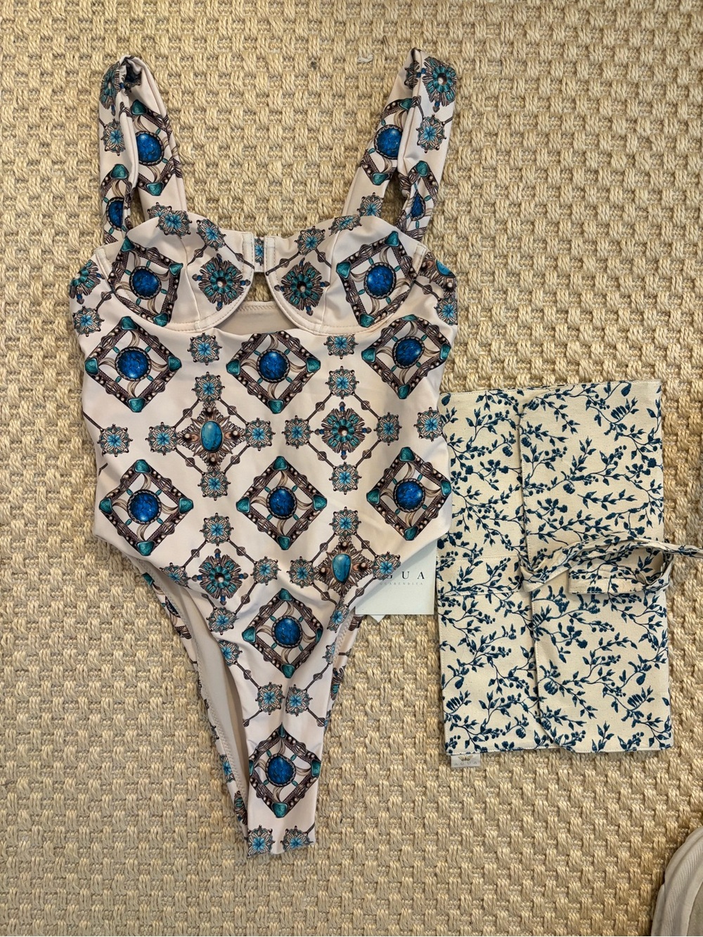 Agua by Agua Bendita Platero One-Piece Swimsuit - Size XS